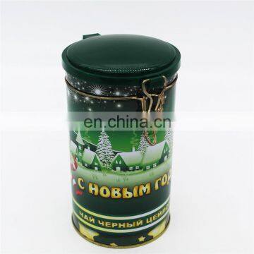 Top Quality Round Tinbox With Plastic Lids for Tea Wholesale photo-2