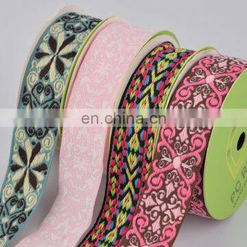 wholesale high quality customized jacquard ribbon woven tape