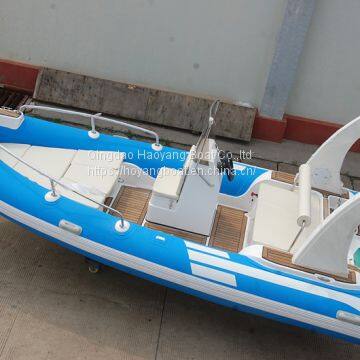 18 Feet 5.5m RIB Boat 550/rigid Inflatable Boat/RIBS/yacht Tender/fishing Boat/tourist Boat/rescue Boat photo-3