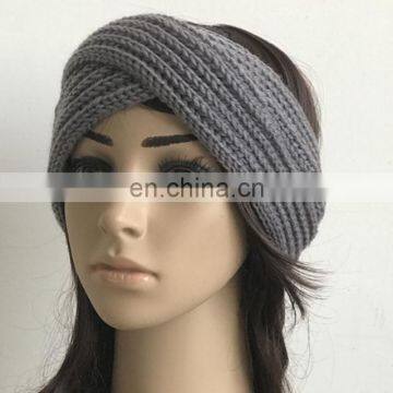 hand knitting 2017 fashion head warmer