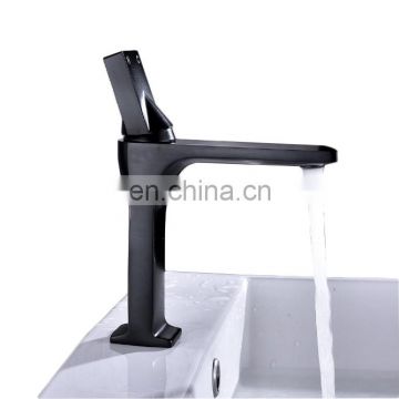 Oil Rubbed Bronze Short Body Single Handle One Hole Basin Faucets