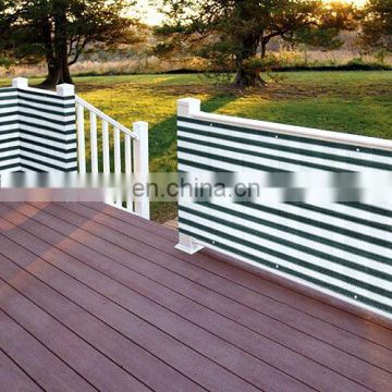 balcony fence shade sail cloth, fence suppliers in garden sail shade