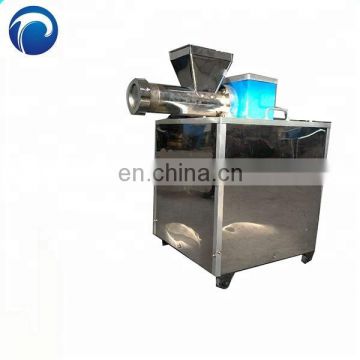 small shell type crisp straight macaroni style pasta extruding and making machine