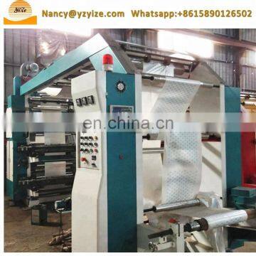 Chinese Flexographic Printing Machines 8 Color PE PPplastic Bags 4 Colour Flexo Printing Machine