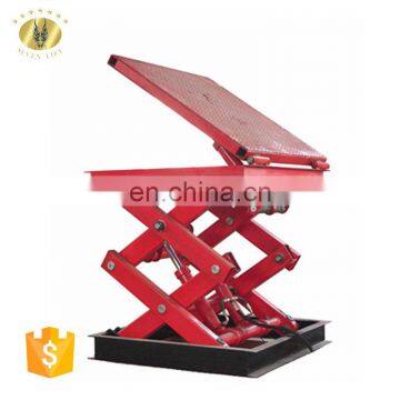 7LSJG Shandong SevenLift warehouse service sissor rotating platform lift