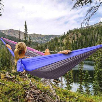 Luxury Waterproof Folding Backpacking Nylon Rope Guitar Hammock photo-3