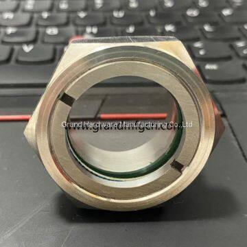 M36x1.5 Stainless Steel 304 Oil Level Sight Glass M42x1.5