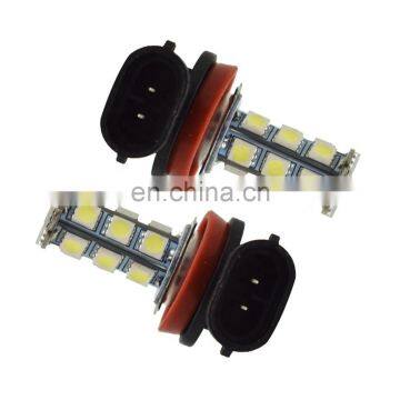 2x H11 XENON 6000K WHITE 27W SMD FOG LIGHT LED FOGLIGHT ERROR FREE BULBS