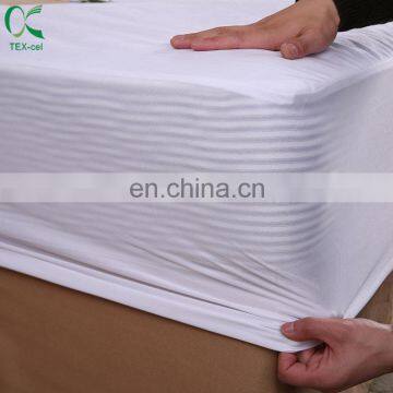 Waterproof and Breathable Bamboo Terry Mattress Protector Fitted Sheet