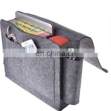 Hot Selling Customized Size Hanging Storage Organizer Home Felt Bedside Caddy photo-3