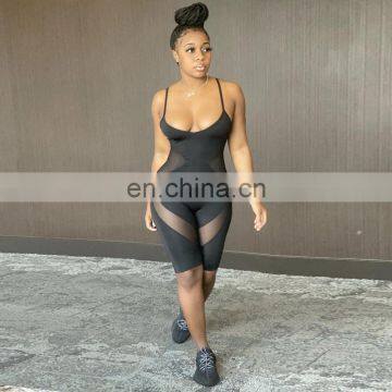 2020 Summer New Arrivals Women Sling Fitness Yoga Jumpsuit Ladies Yoga Jumpsuit Women Jumpsuit photo-5