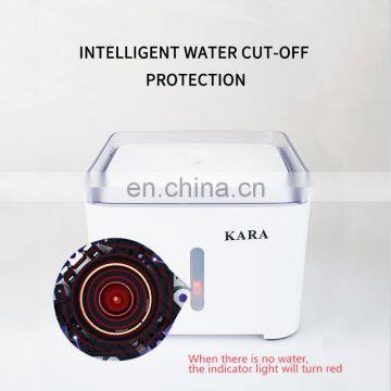 Manufacturer Wholesale Automatic Battery Drinking LED Cat Water Fountain photo-7