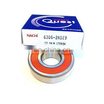 online price list 6306 2RS 2Z nachi quest deep groove ball bearing turbo ball bearing size 30x72x19