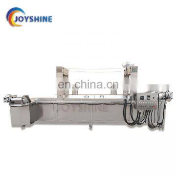 200kg/h Nut Fryer Conveyor Belt Peanut Fryer Machine Continous Peanut Frying Machine