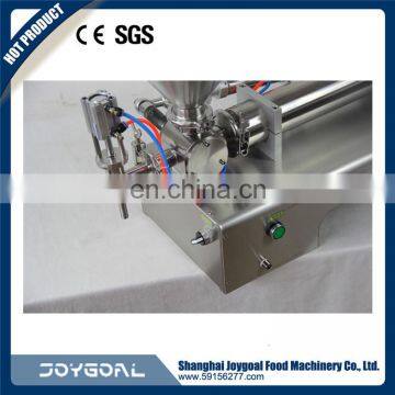One Head Semi-Automatic Cream Paste Body Lotion Glass/Metal Jar Filling Machine