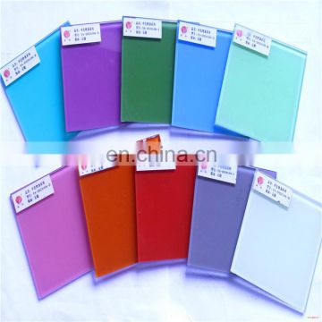 3.5mm Colored Back Painted Glass Factory