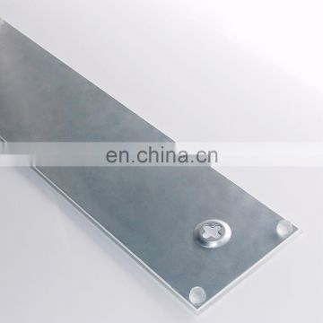 China Manufacturer wall mounted tempered glass white board