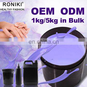RONIKI Latest Fashion Color Fashion Nail Factory Raw Material Uv Gel 1 Kg photo-5