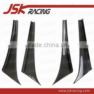 FOR MAZDA RX7 CARBON/RX7 FD3S CARBON/1993-1996 CARBON FIBER FRONT BUMPER CANARDS FOR MAZDA RX7 FD3S