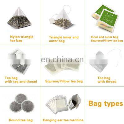 KV Ultrasonic Sealing Tea Bag Packing Machine for Packaging Tea Blend in Nylon/corn Fiber photo-2