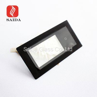 Factory Supply 6mm 8mm Black Printed Stepped Toughened Glass for Induction Cooker photo-2