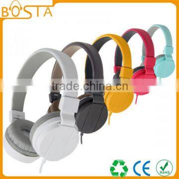 Newest stylish cool kids fashionable best quality cheap stereo headphones 2016