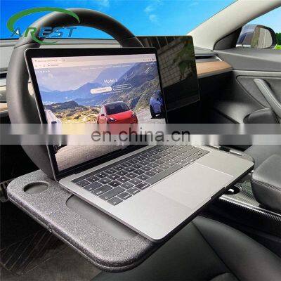 Suitable for Tesla Model 3 / S / X / y car tray small table steering wheel tray computer table workbench