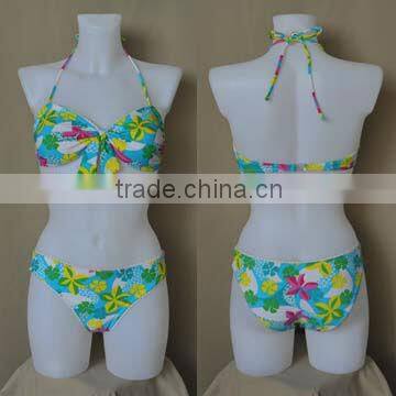 American swimwear bikini with printing