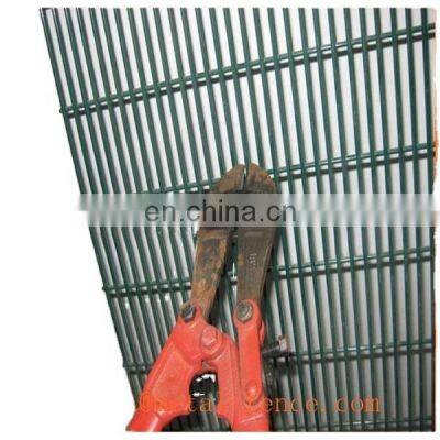 Wholesale H 2 m * W 4 m 358 Welded Mesh Anti Climb Fence Double-leaf Manual Swing Gate