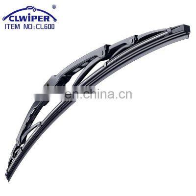 Auto parts silicone rubber frameless windshield wiper factory banana soft wiper for universal cars