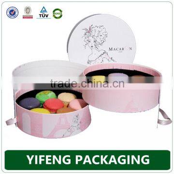 Macaron Packaging, Custom Logo Print Paper Macaron Box photo-3