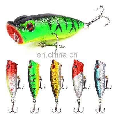 Topwater popper lures 11.8g 6.5cm lifelike hard bait fishing lures for sea fishing freshwater fishing