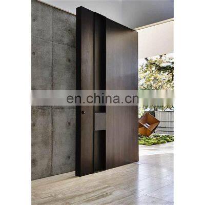 Villa Main Entry Door Modern Design Pivot Wood Doors