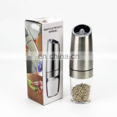 Best Selling Premium Stainless Steel Gravity Pepper Grinder Electric Salt And Pepper Grinder photo-3