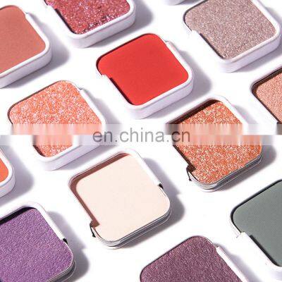 DIY Matte Magnetic Big Eyeshadow Palette Custom Paper Warm Empty Eye Shadow Cosmetics Palette photo-5