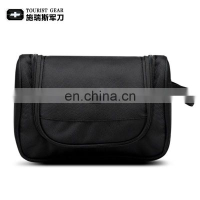 Manufacturers customized waterproof wash bag  Large-capacity business wash bag Nylon cloth cosmetic bag manufacturers