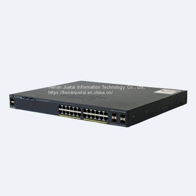 WS-C2960X-24TS-LL 24-Port Gigabit Network Switch