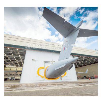 Galvanized Roof Manufacture Space Frame Truss Airport Steel Structure Prefab Airplane Hangar photo-4