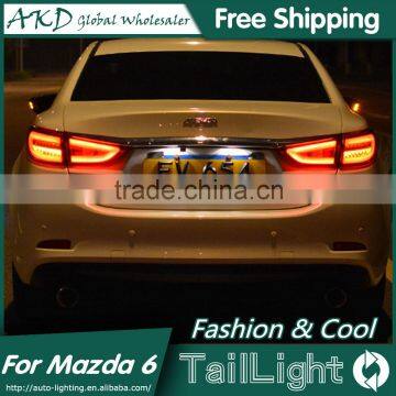 AKD Car Styling Tall Lamp for Mazda 6 DRL New Mazda 6 LED DRL 2016 Mazda 6 LED Tail Light Good Quality LED Fog Lamp