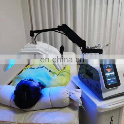 Multifunction Aqua Oxygen Jet Peeling Skin Rejuvenation 7 Color Led Light Therapy Skin Whitening Machine