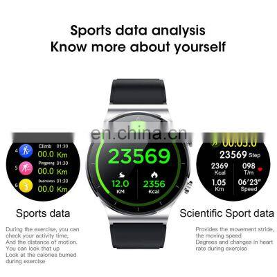 M2 Men BT Call Smartwatch IP68 Waterproof Heart Rate Health Sports Smart Watch Wireless Charging photo-3