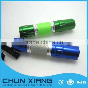 1 led 0.5W mini flashlight torch powered by AA battery