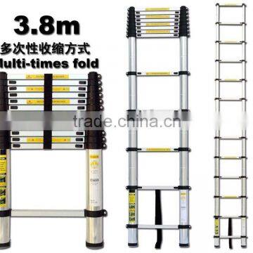 Aluminium telescopic ladder(with EN131 Certification)