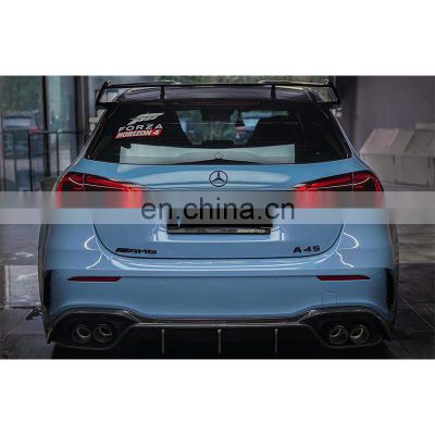 Rear Spoiler Wing 100% Dry Carbon Fiber Material Military Quality Original Car Data Development For BENZ A45 W177