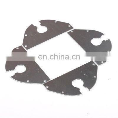 Customize Precision Metal Cutting Cnc Bend Parts Bending Laser Cutting Stamping Sheet Metal Parts photo-2