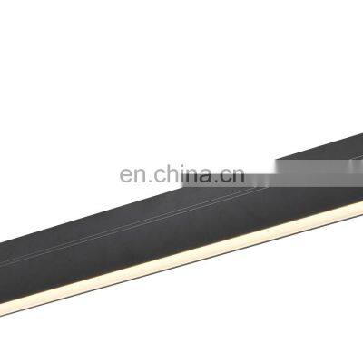 HUAYI High Quality Office Light 20w 30w 36w 50w Recessed Led Linear Light Trunking System Linear Supermarket Pendant Light photo-3