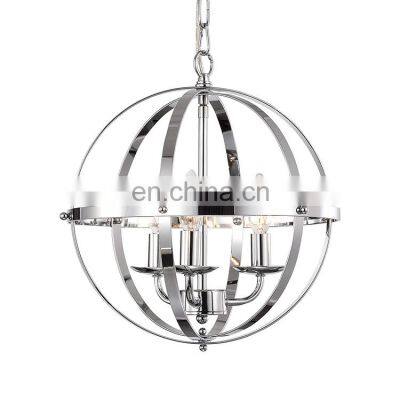 Industrial Pendant Lighting Fixture Flexible Chandelier Hanging Rustic 5 Light Flush Mount Ceiling Pendant Lamp