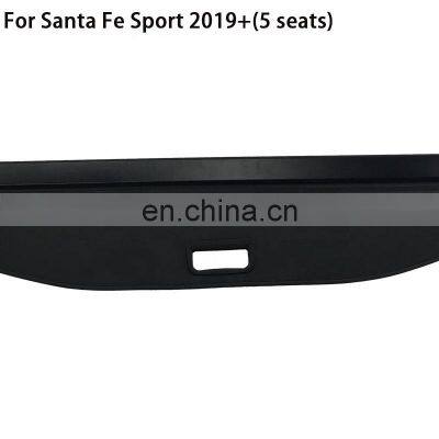 Factory Direct Sales Trunk Cargo Cover High Quality Parcel Shelf for Santa Fe Sport 2019 2020 2021(5 Seats)