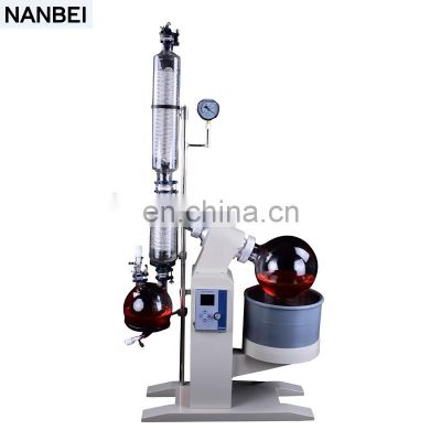 Hot sale rotary evaporator turnkey setup rotovap with chiller and vacuum pump for Purification from china factory