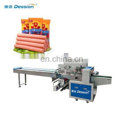 High Speed Sausage Sealing Machine Pillow Bag Hot Dog Packing Machine